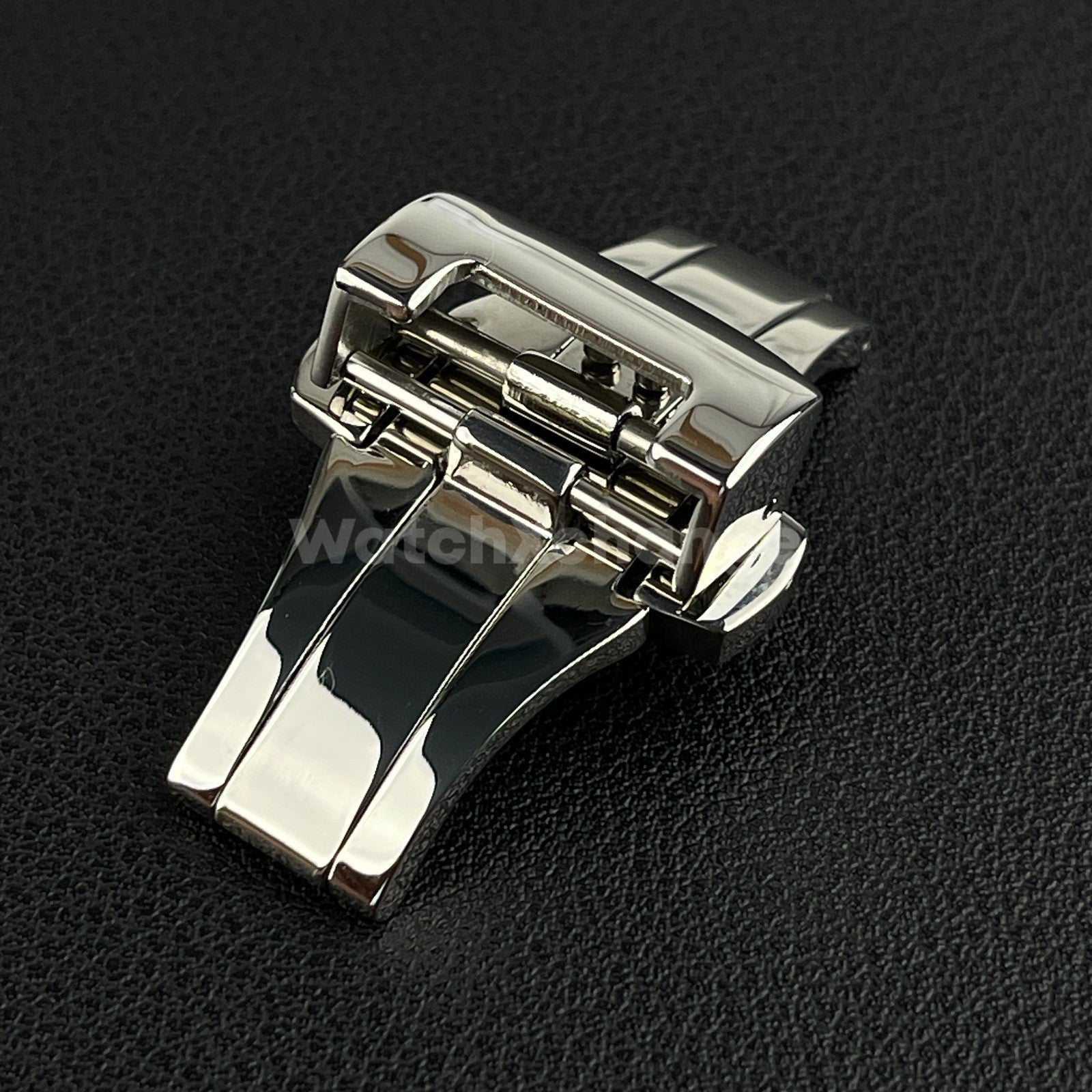 Silver Stainless Steel Deployment Clasp For Panerai Strap Watches 20mm or 22mm