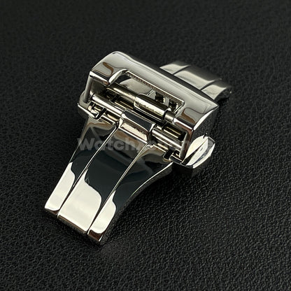 Silver Stainless Steel Deployment Clasp For Panerai Strap Watches 20mm or 22mm