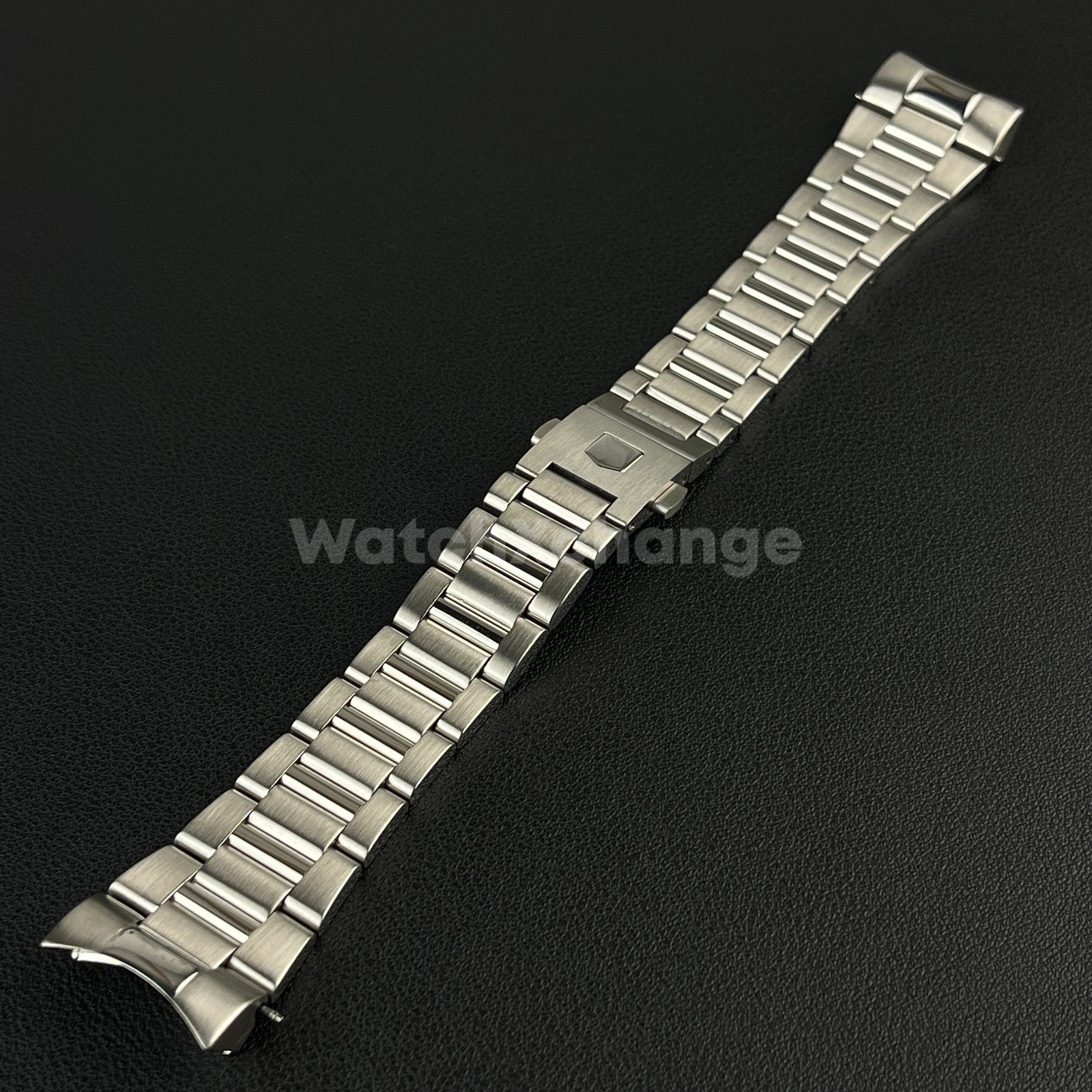 24mm Stainless Steel fit TAG Heuer Carrera Silver Watch Strap Band Bracelet