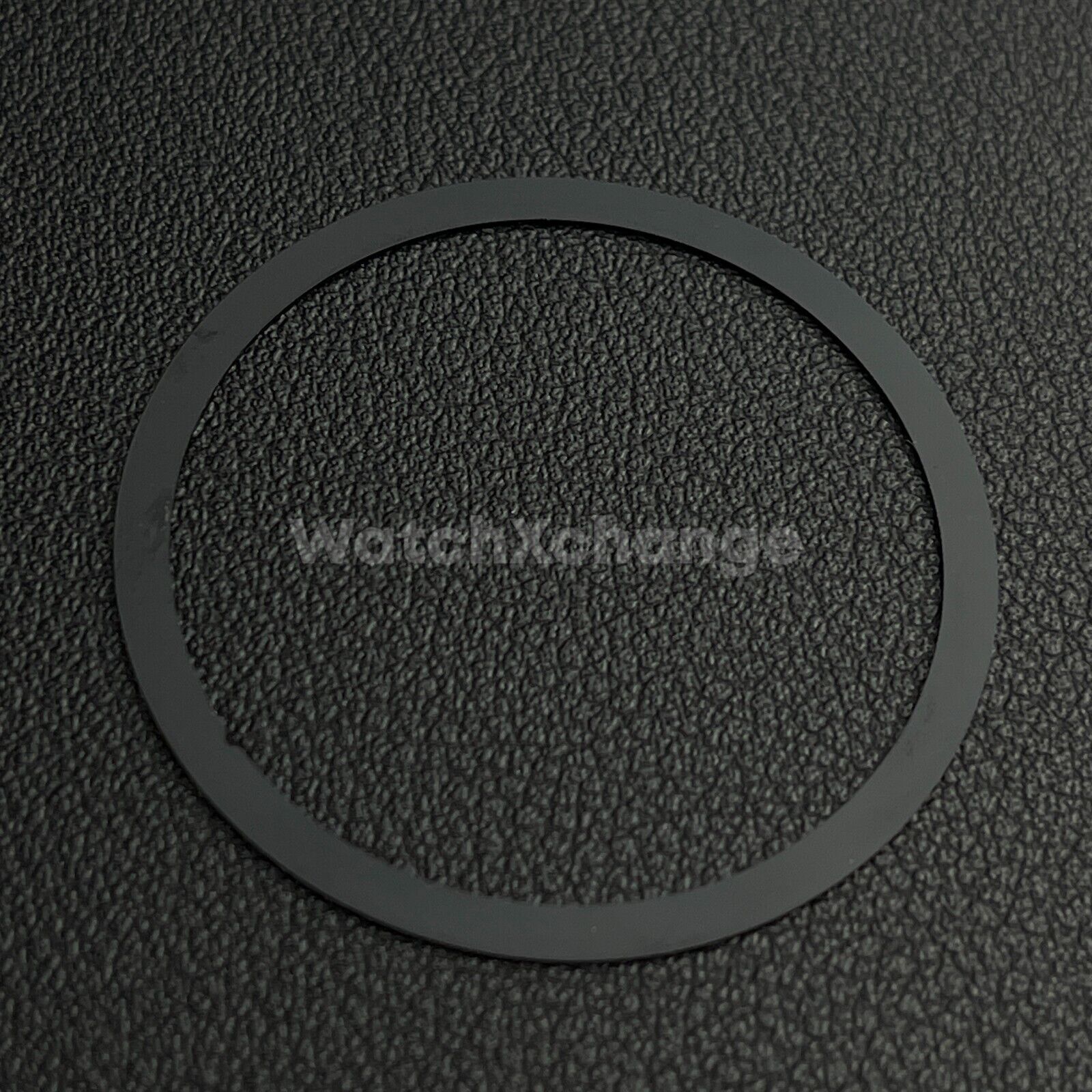 Black/Green Flat Aluminium Watch Bezel Insert 38.5mm for VK63 Quartz Watches