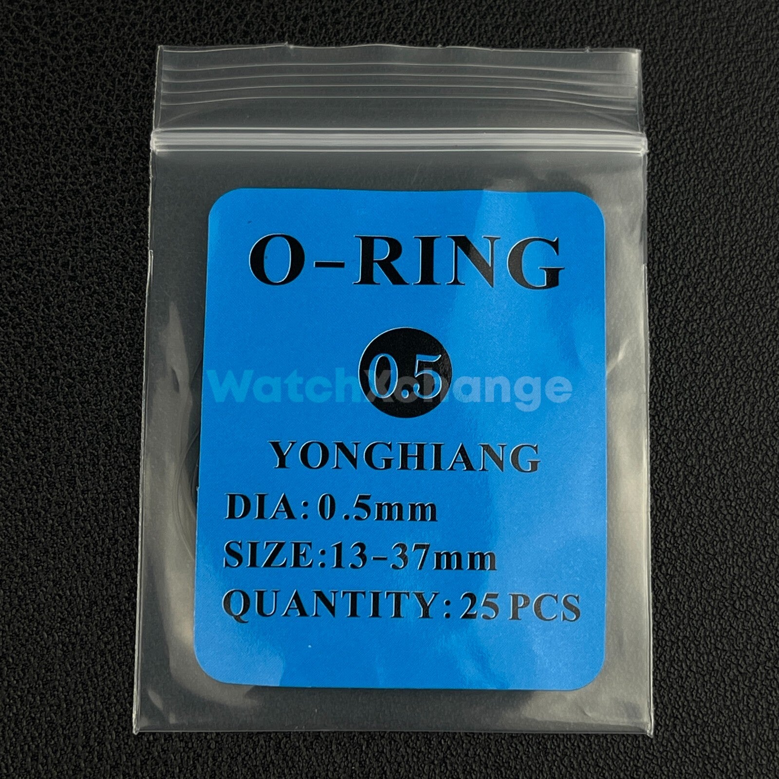 Watch Back Case Cover Sealing Gasket Waterproof O-Ring 0.5mm-0.9mm Ring 13-40mm