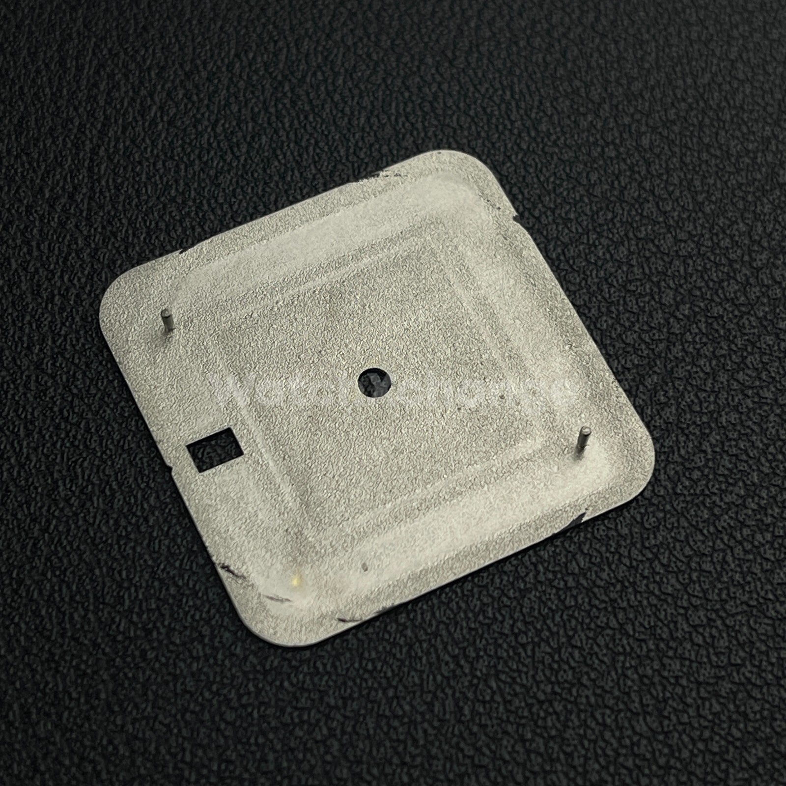 27mm Black Square Watch Dial for NH35A Automatic Movement