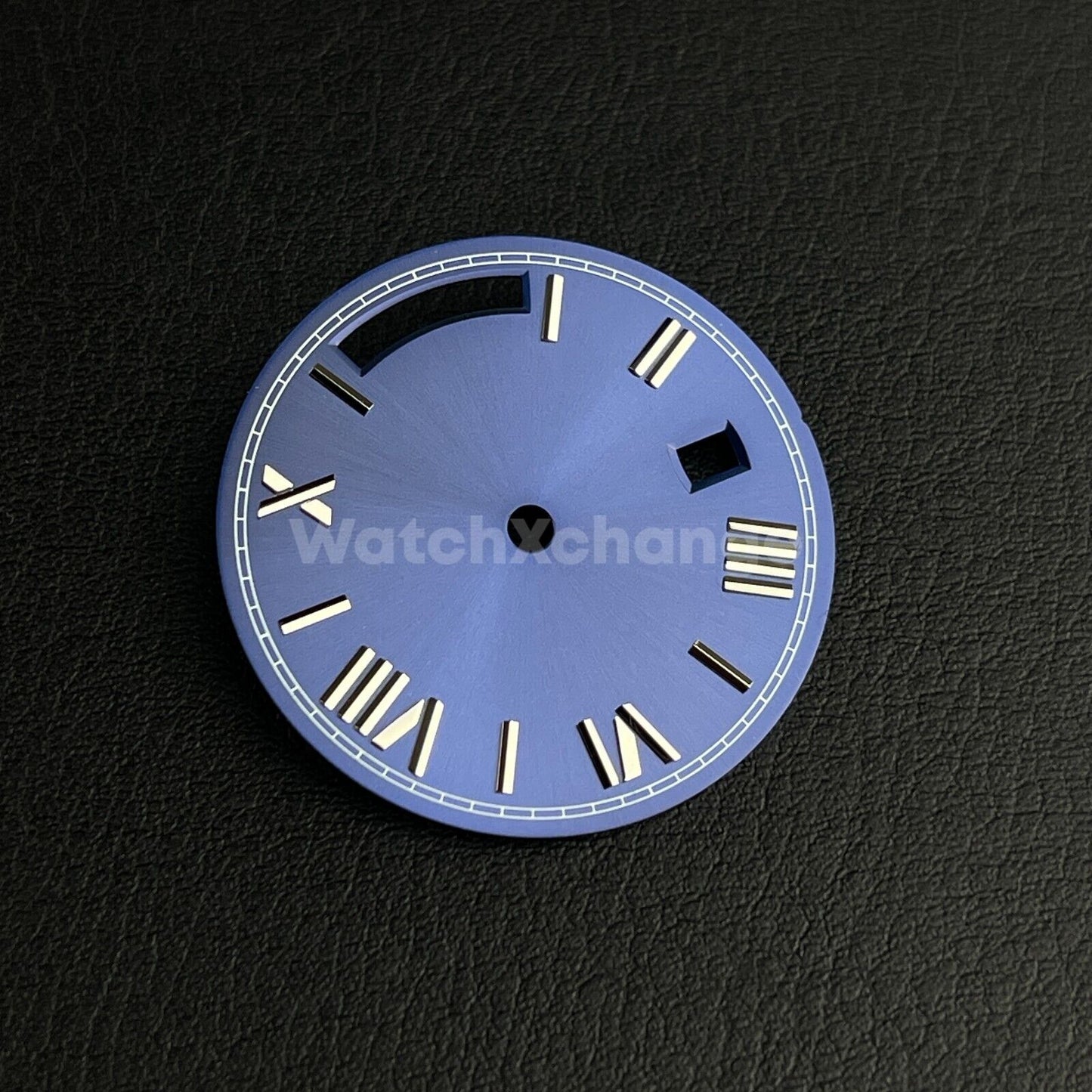 28.5mm Dark Blue Watch Dial Replacement for Seagull ST16 Movement Roman Numeral