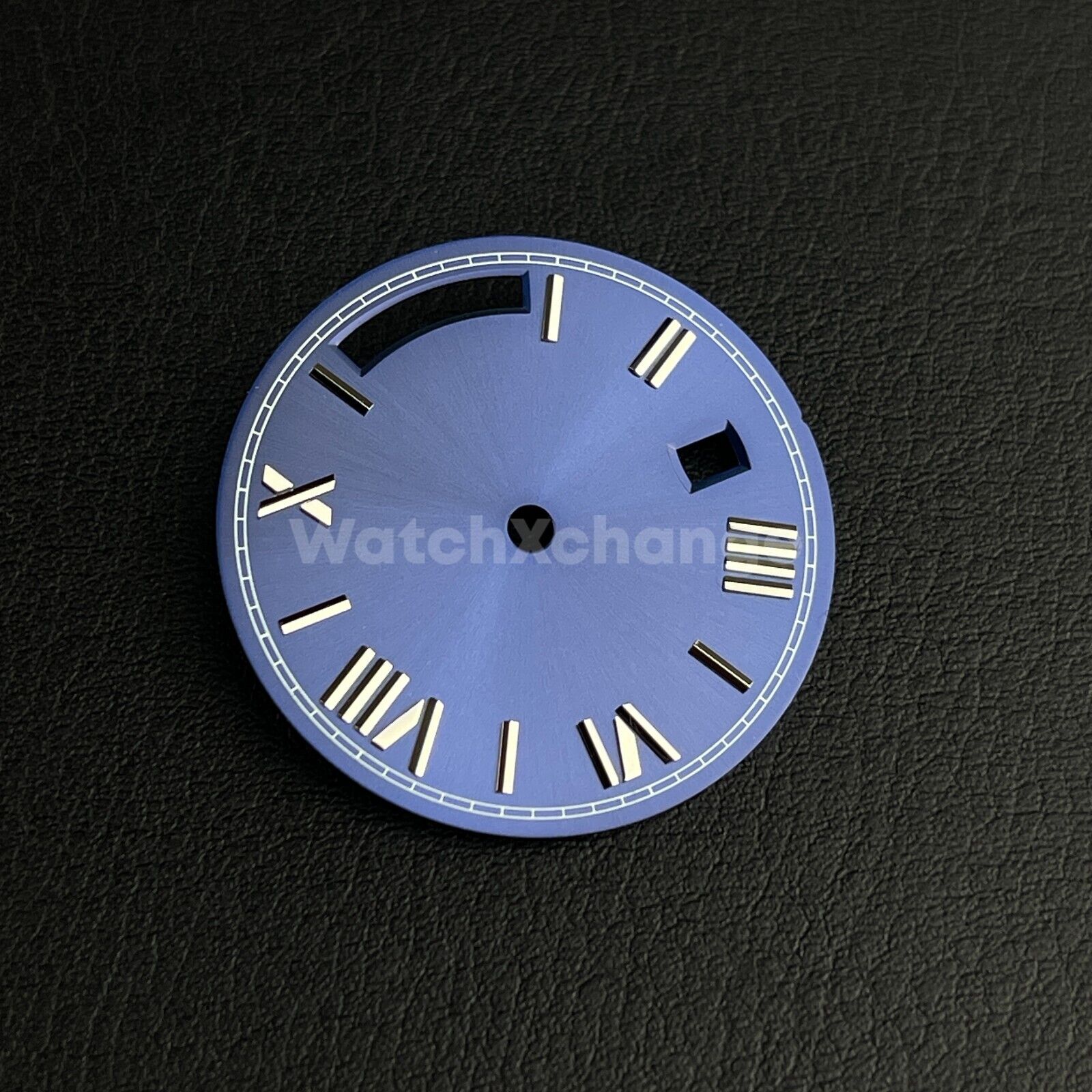 28.5mm Dark Blue Watch Dial Replacement for Seagull ST16 Movement Roman Numeral