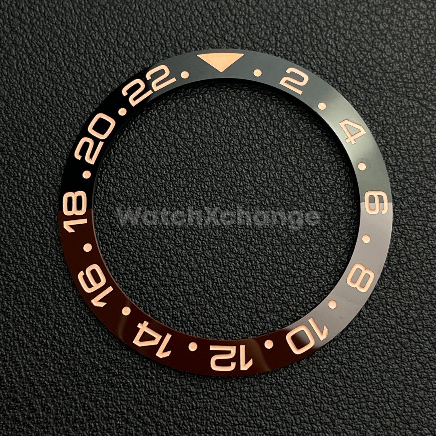 Black & Brown Root Beer Style Bezel Insert 40mm for Rolex Seiko SKX SRPD Omega