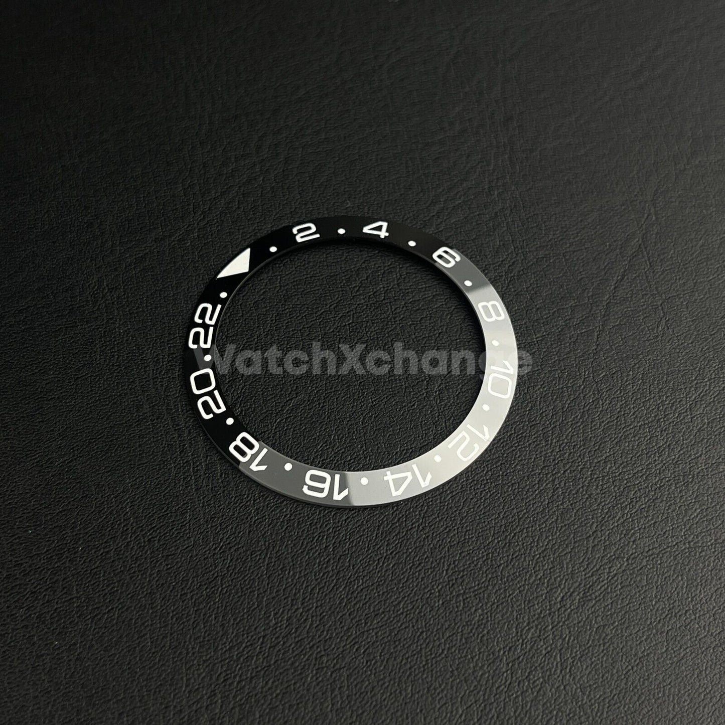 38mm Ceramic Bezel Grey & Black insert For Divers Watch Rolex GMT Seiko SKX SRPD
