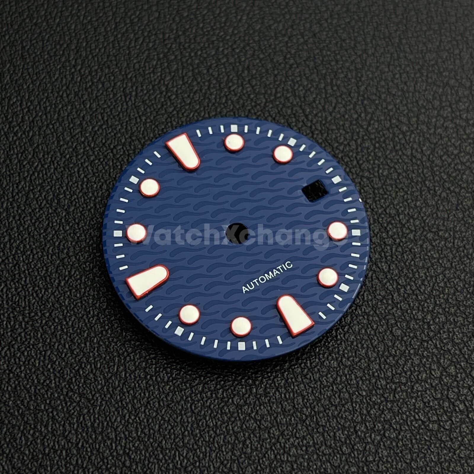 29mm Blue Wave Wavy Texture Watch Dial for 2813 8215 8200 821A Movements
