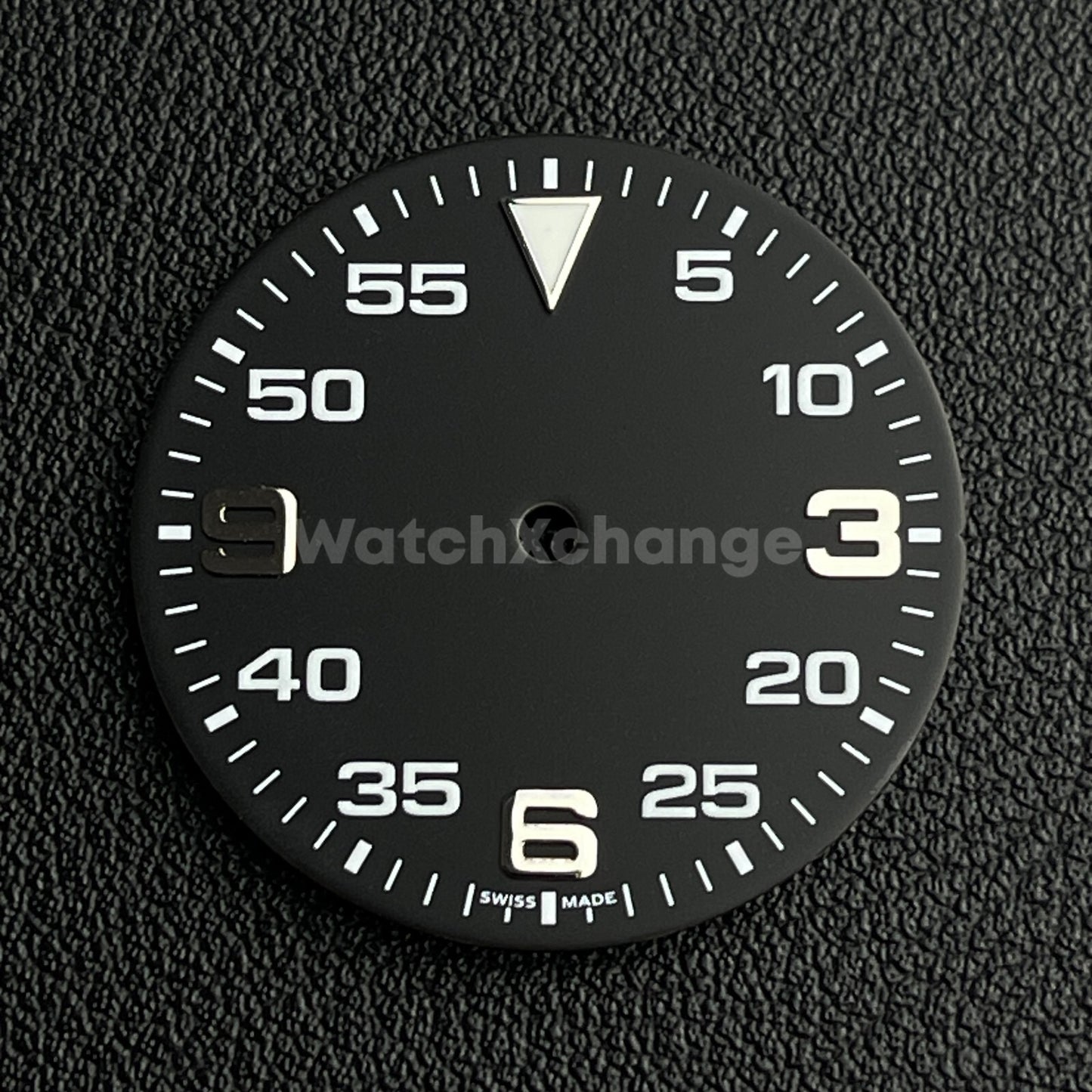28.5mm Black & Silver Watch Dial for SEIKO NH35 NH36 Movement