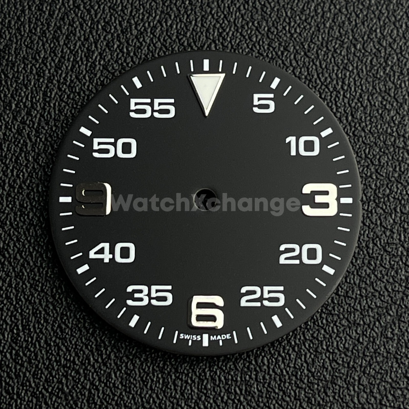 28.5mm Black & Silver Watch Dial for SEIKO NH35 NH36 Movement