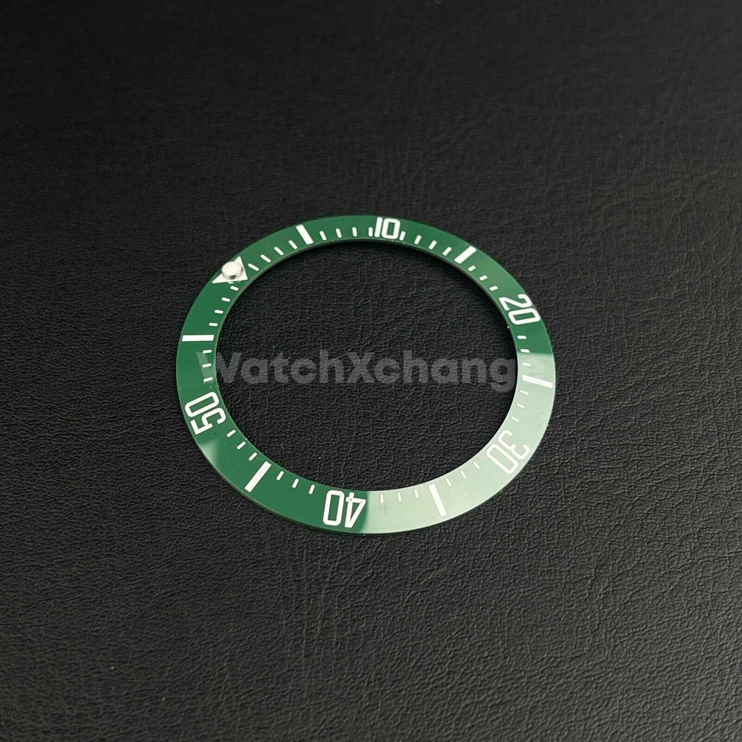 39.8mm Bezel insert For Divers Watch Rolex GMT Seiko SKX SRPD Green and White