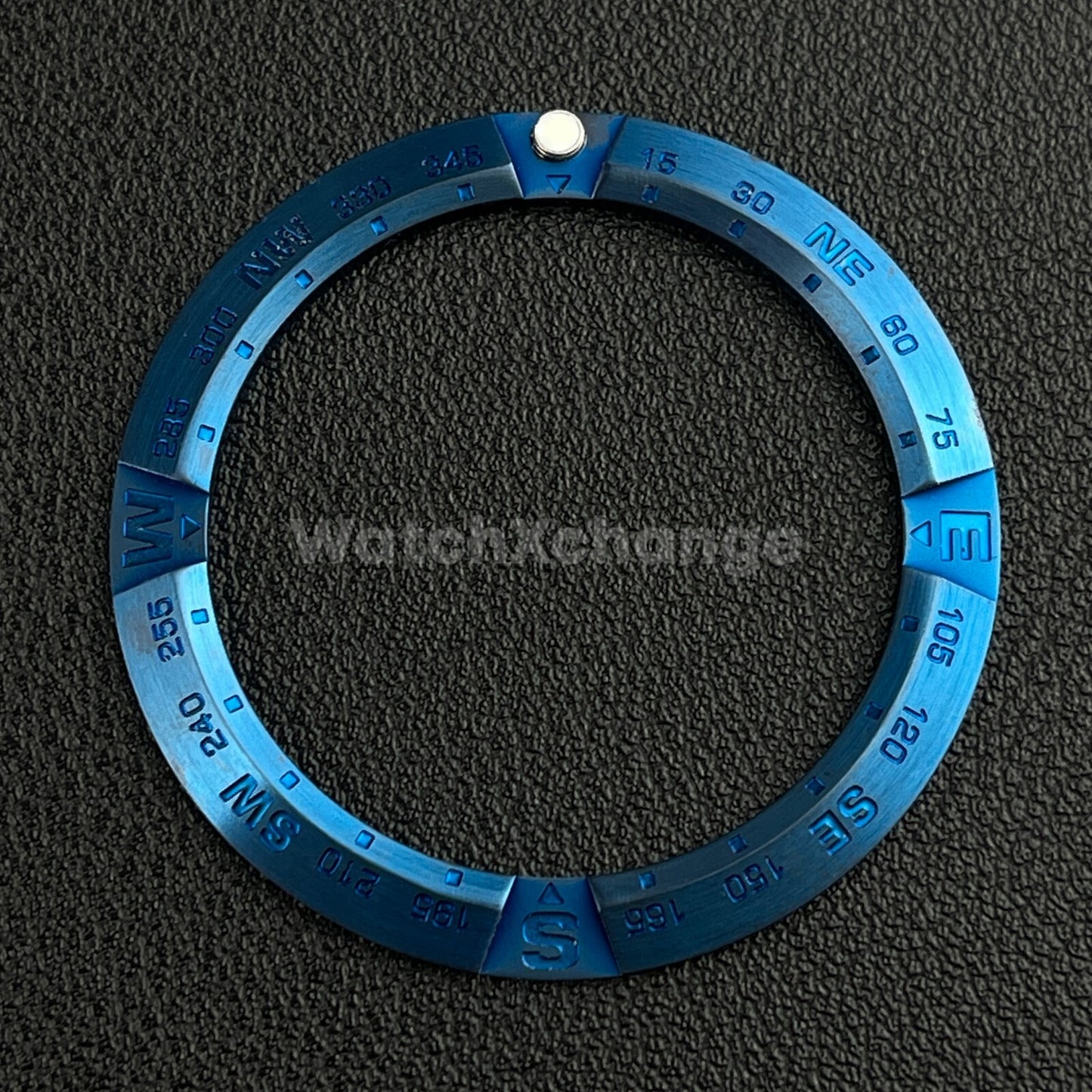 41mm Blue Compass Stainless Steel Bezel Insert Seiko King Prospex Samurai SRPF