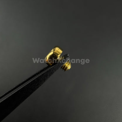 Gold 3pcs Watch Case Screw for Seiko SNE497 498 499 518 533 535 537 Tuna Diver