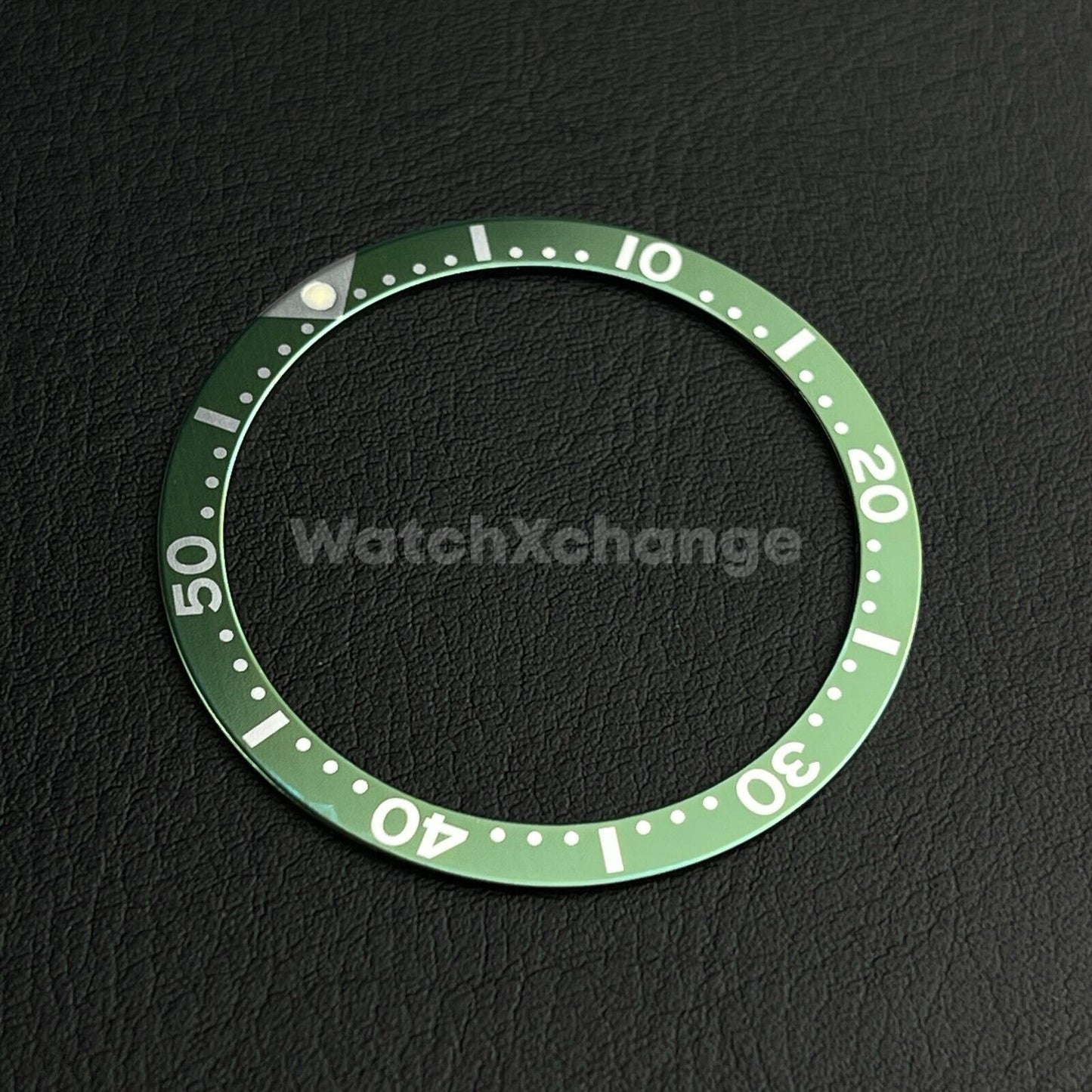 Green 39mm Flat Aluminium Bezel Insert For Divers Watch Seiko Mod Turtle