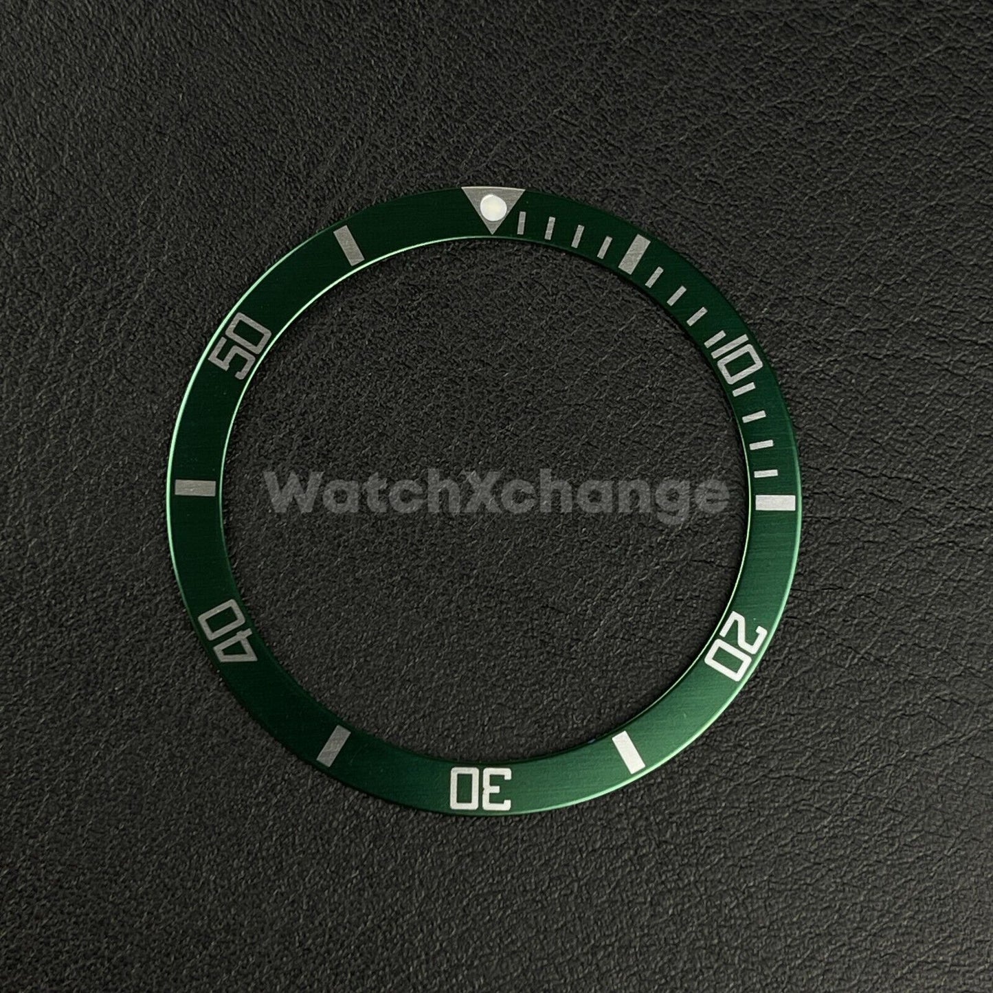 Green 39mm Flat Aluminium Bezel Insert For Divers Watch Seiko Mod Turtle