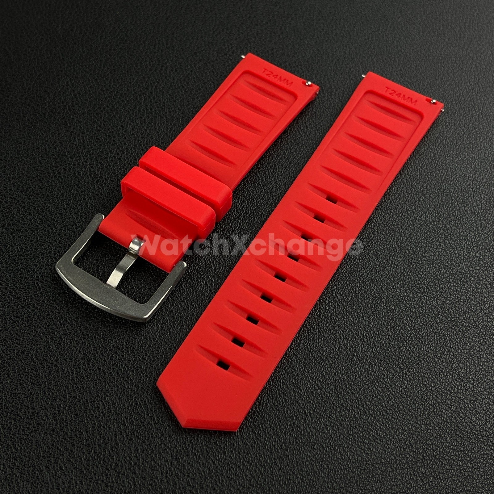 Red Silicone Watch Strap For TAG HEUER F1 Rubber 18 20mm 22mm 24mm Wrist Band