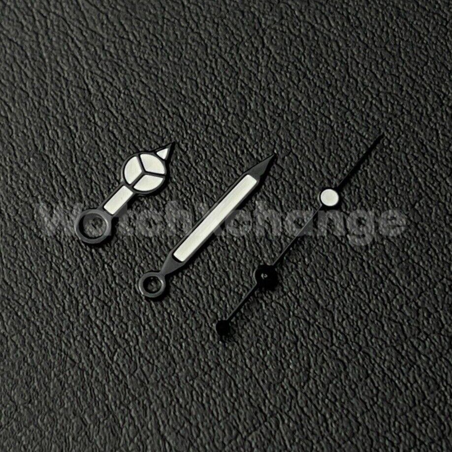 Mercedes Watch Hands For SEIKO 6309, 7002, NH35 NH36 7S26.. Movements