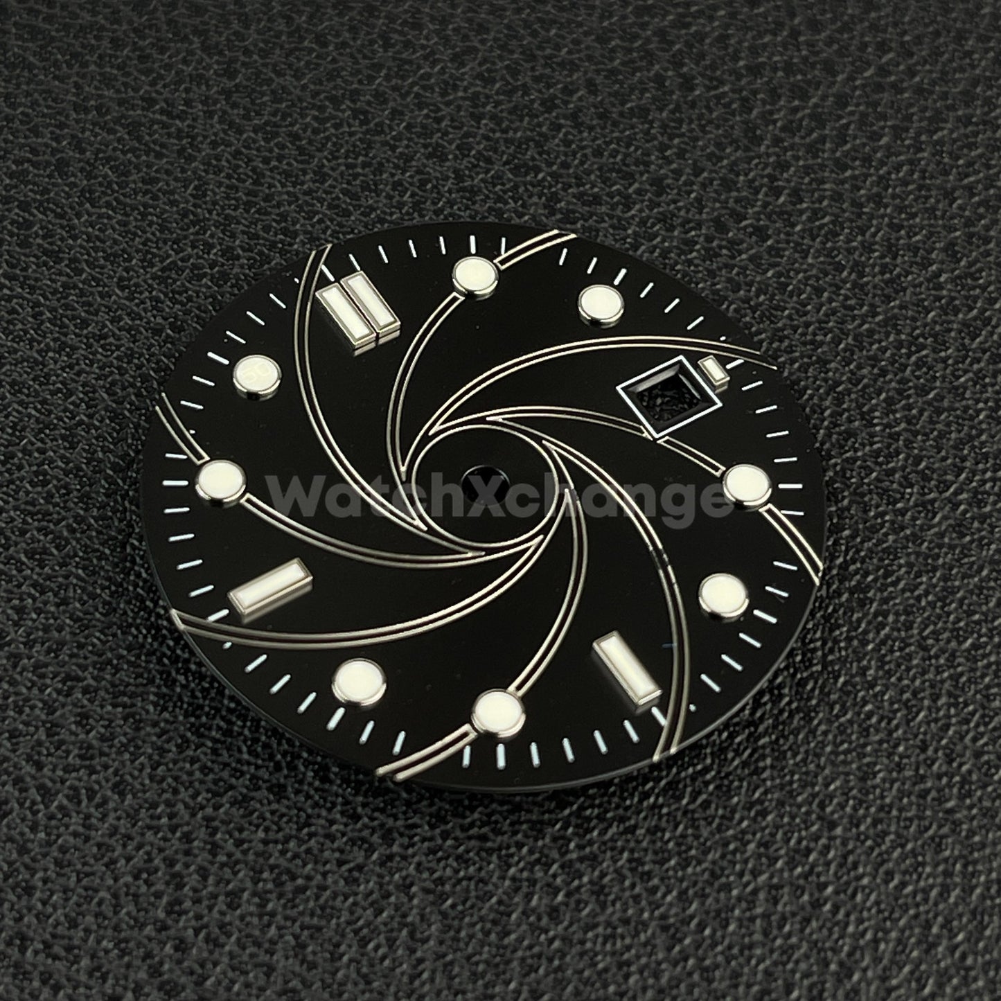 DEFECTIVE 31mm Blue Watch Dial for Miyota 8215 ETA2824 PT5000 Watch Movement