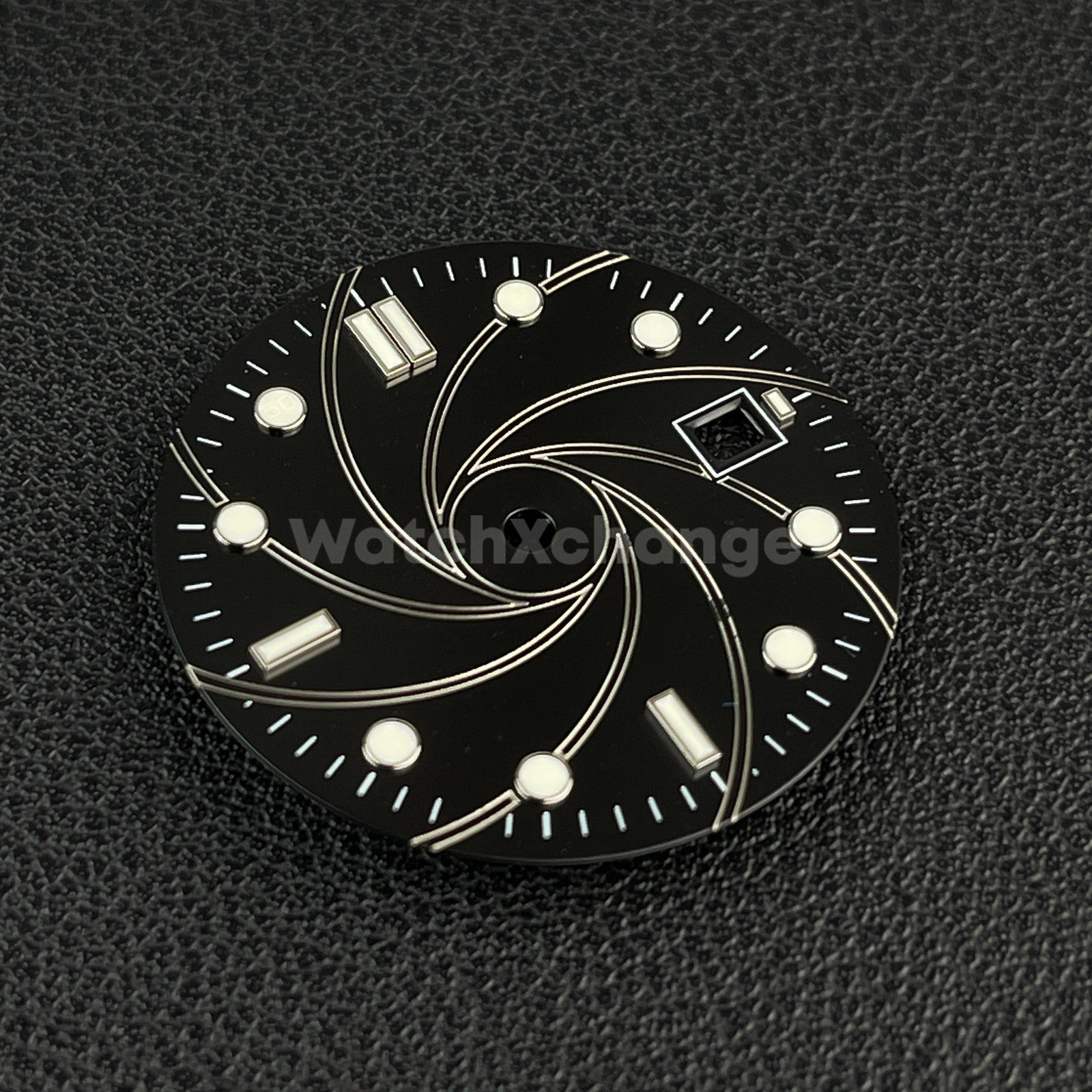 DEFECTIVE 31mm Blue Watch Dial for Miyota 8215 ETA2824 PT5000 Watch Movement