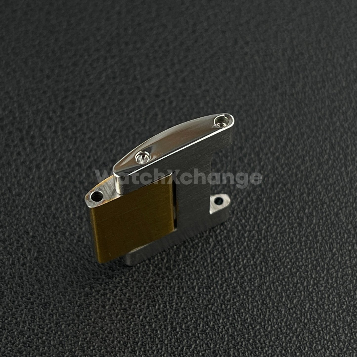 Silver & Gold Link For Cartier Ballon Bleu Stainless Brushed Steel 14mm - 22mm