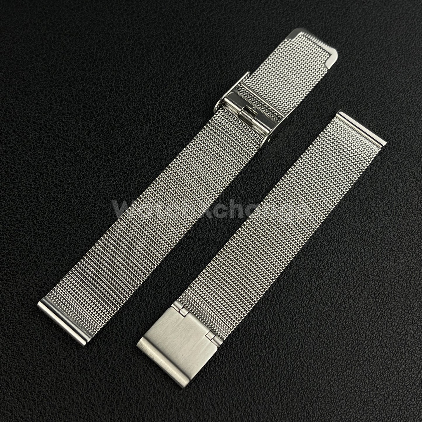 Silver Milanese Mesh Watch Strap Band Stainless Steel Metal 6mm - 18mm