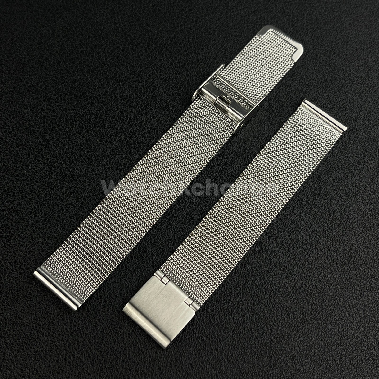Silver Milanese Mesh Watch Strap Band Stainless Steel Metal 6mm - 18mm