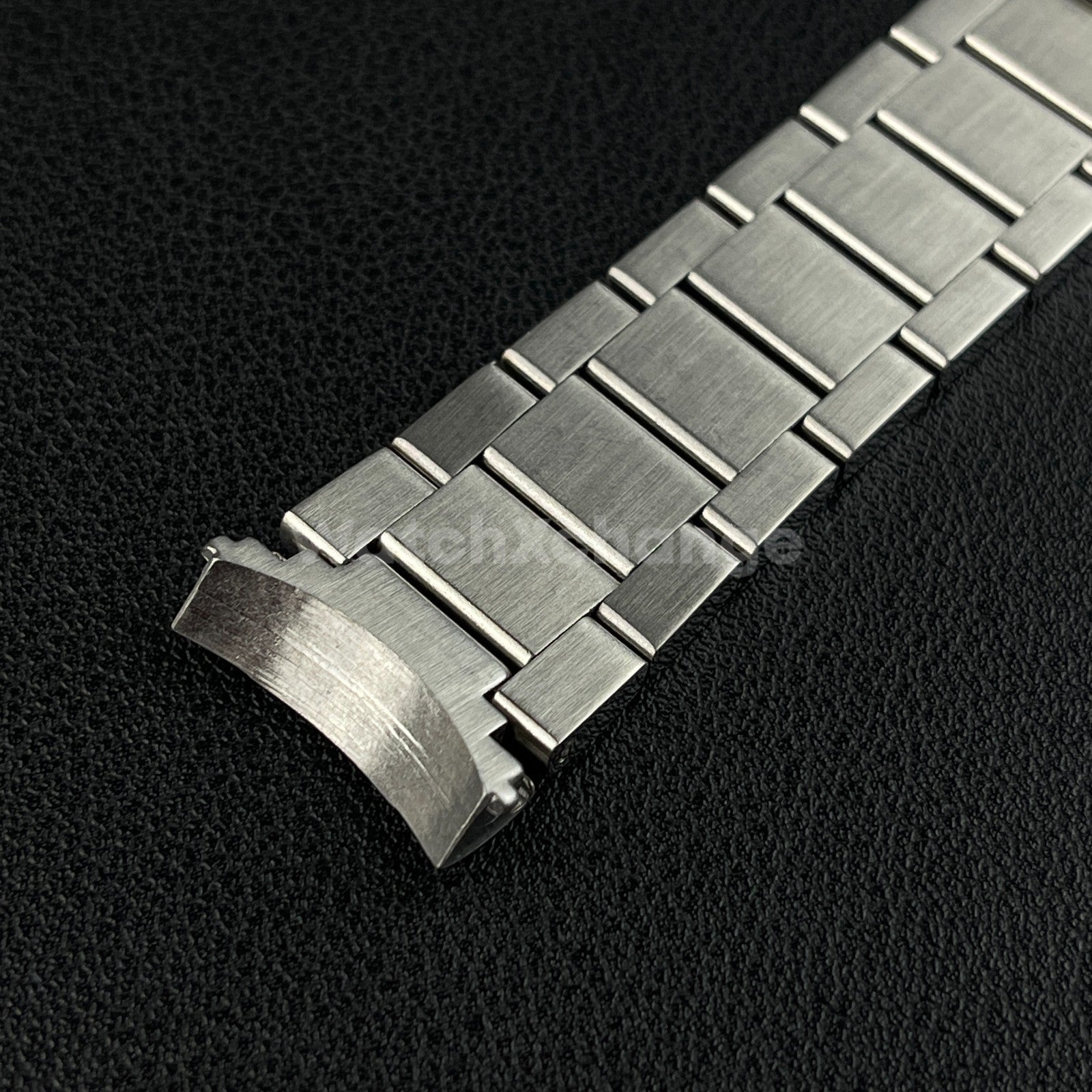 Curved End Metal Watchband Fit For Omega Seamaster AT150 Aqua Terra Watch Strap