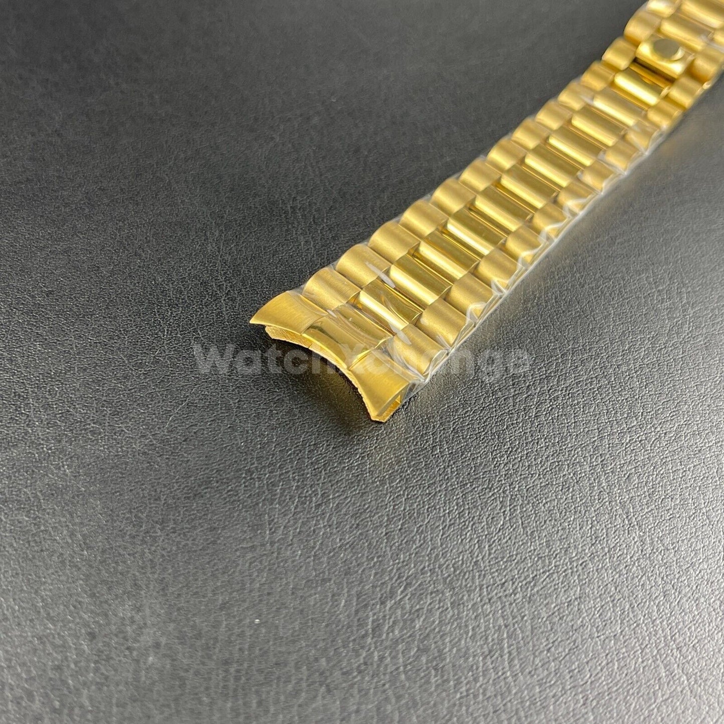 Gold Premium Stainless Steel Watch Bracelet Strap Band Fit Rolex Datejust 20mm