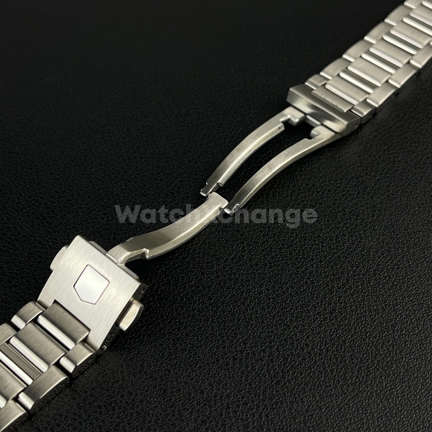 24mm Stainless Steel fit TAG Heuer Carrera Silver Watch Strap Band Bracelet