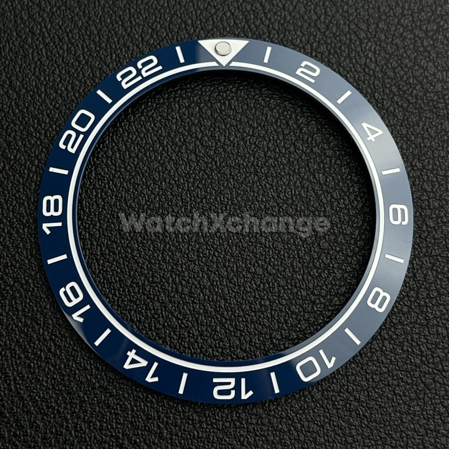 Blue & White Ceramic Bezel Insert 41.5mm for Rolex Seiko SKX SRPD Omega