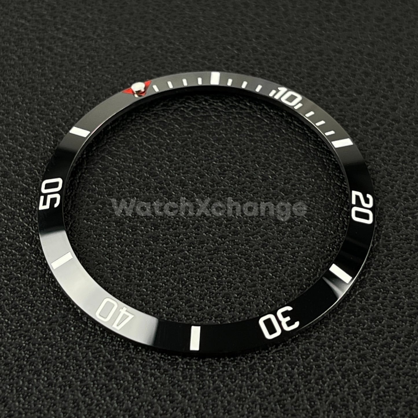 34mm Black & White Ceramic SUB Bezel Insert For Seiko Rolex Tudor Divers Watch
