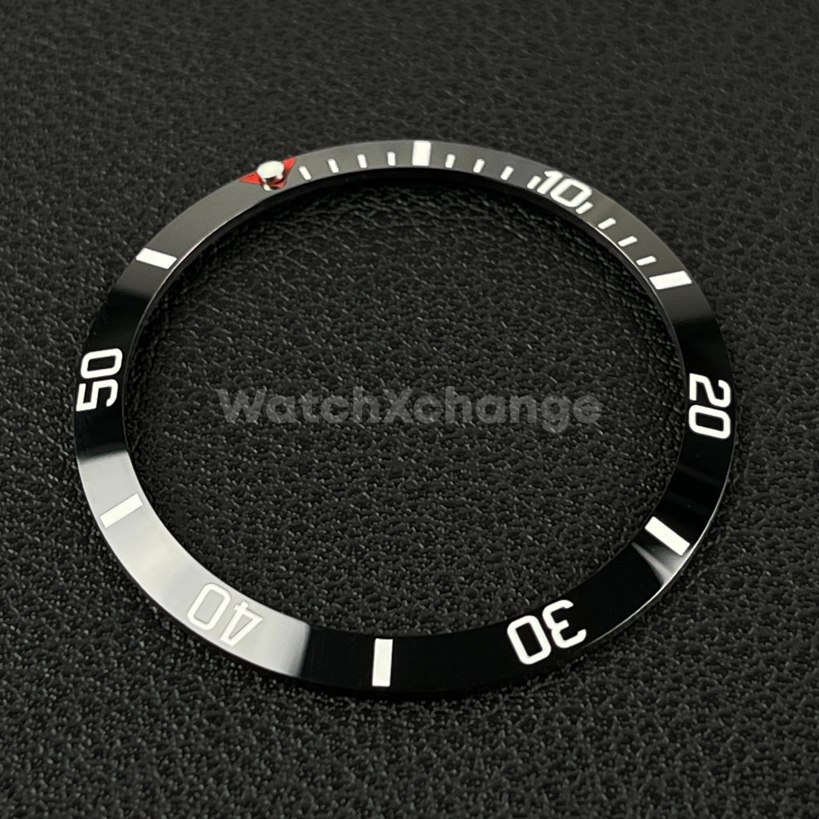 34mm Black & White Ceramic SUB Bezel Insert For Seiko Rolex Tudor Divers Watch
