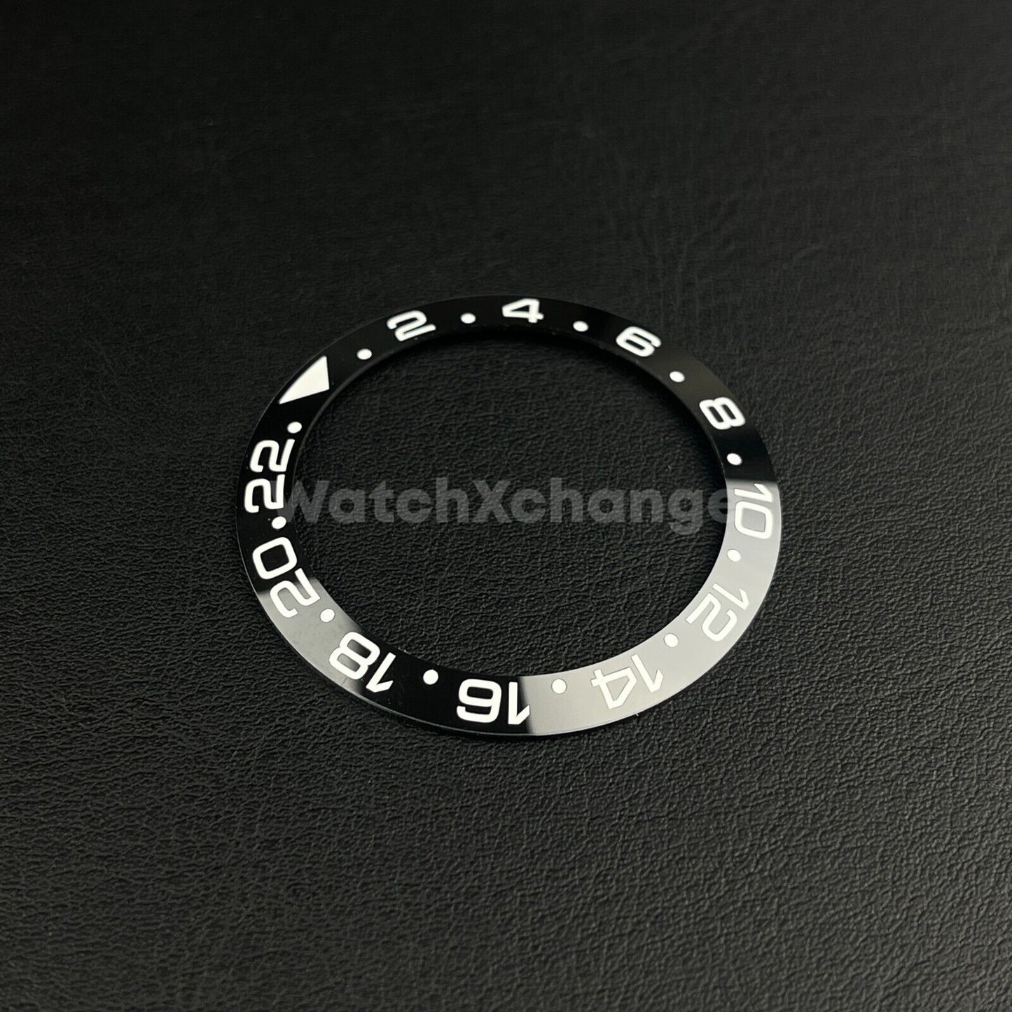 39.8mm Bezel insert For Divers Watch Rolex GMT Seiko SKX SRPD Black