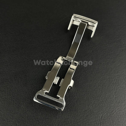 20mm Stainless Steel Silver Clasp For Breitling Watch  Folding Buckle