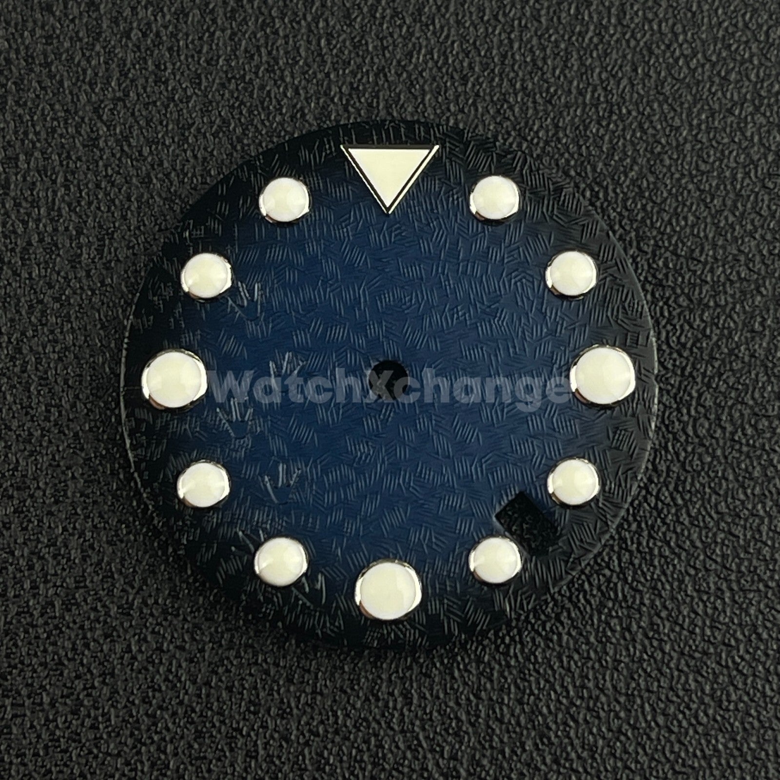 28.5mm Blue & White Watch Dial Face for SEIKO NH35 Movement