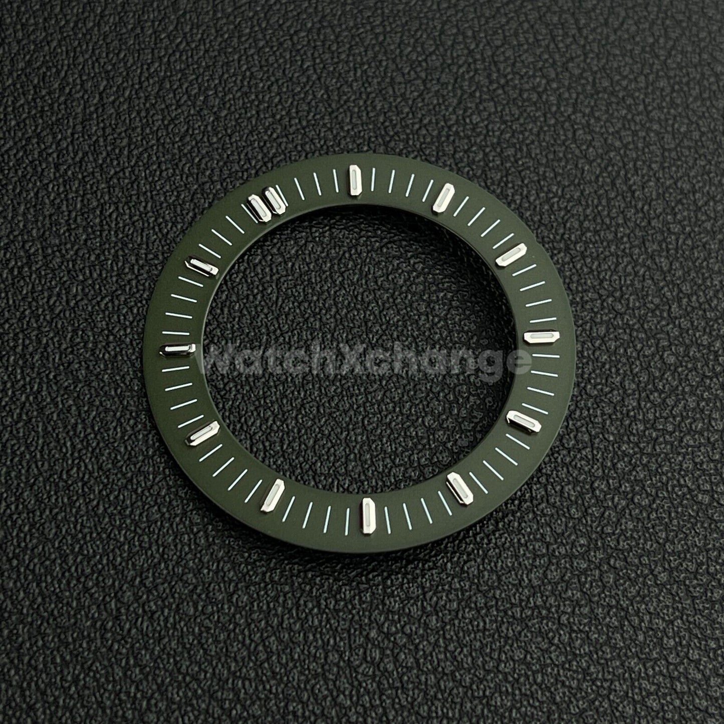 Green 31mm Skeleton Dial Face Fit For NH35 NH36 NH70 Movement Watch Part