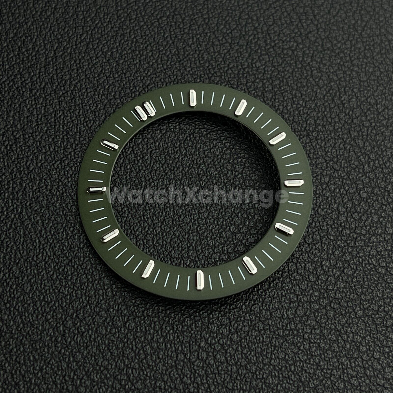 Green 31mm Skeleton Dial Face Fit For NH35 NH36 NH70 Movement Watch Part