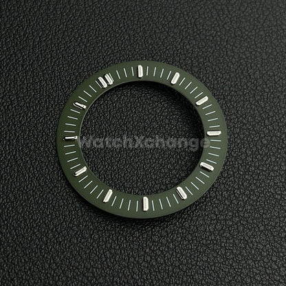 Green 31mm Skeleton Dial Face Fit For NH35 NH36 NH70 Movement Watch Part