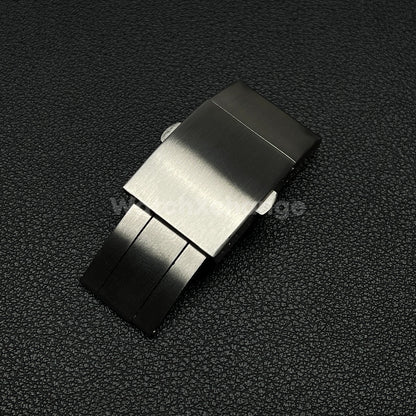 For Hydroconquest Quality Solid Stainless Steel Watch Buckle Folding Clasp 19mm