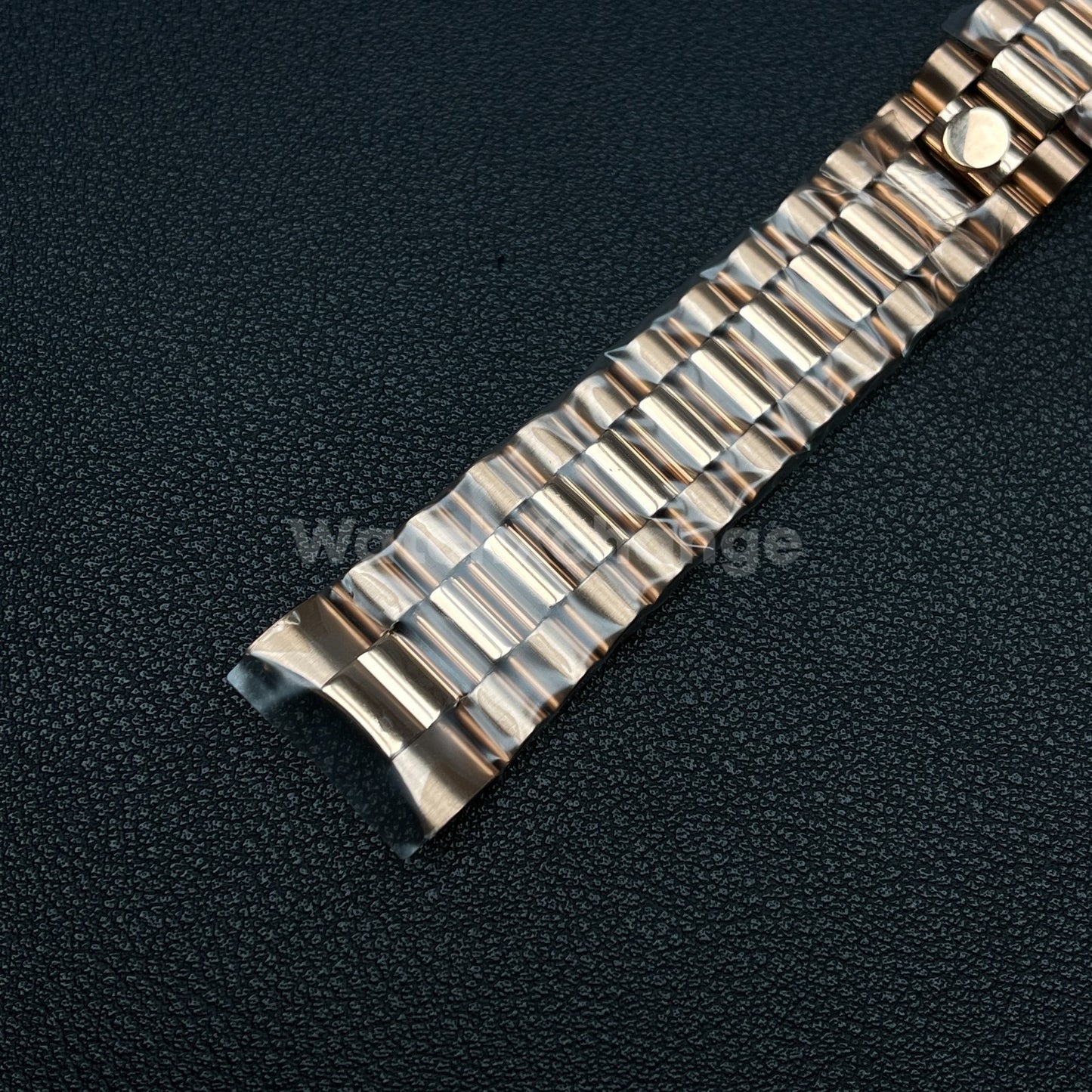 Rose Gold Premium Stainless Steel Watch Bracelet Strap Band Rolex Datejust 20mm