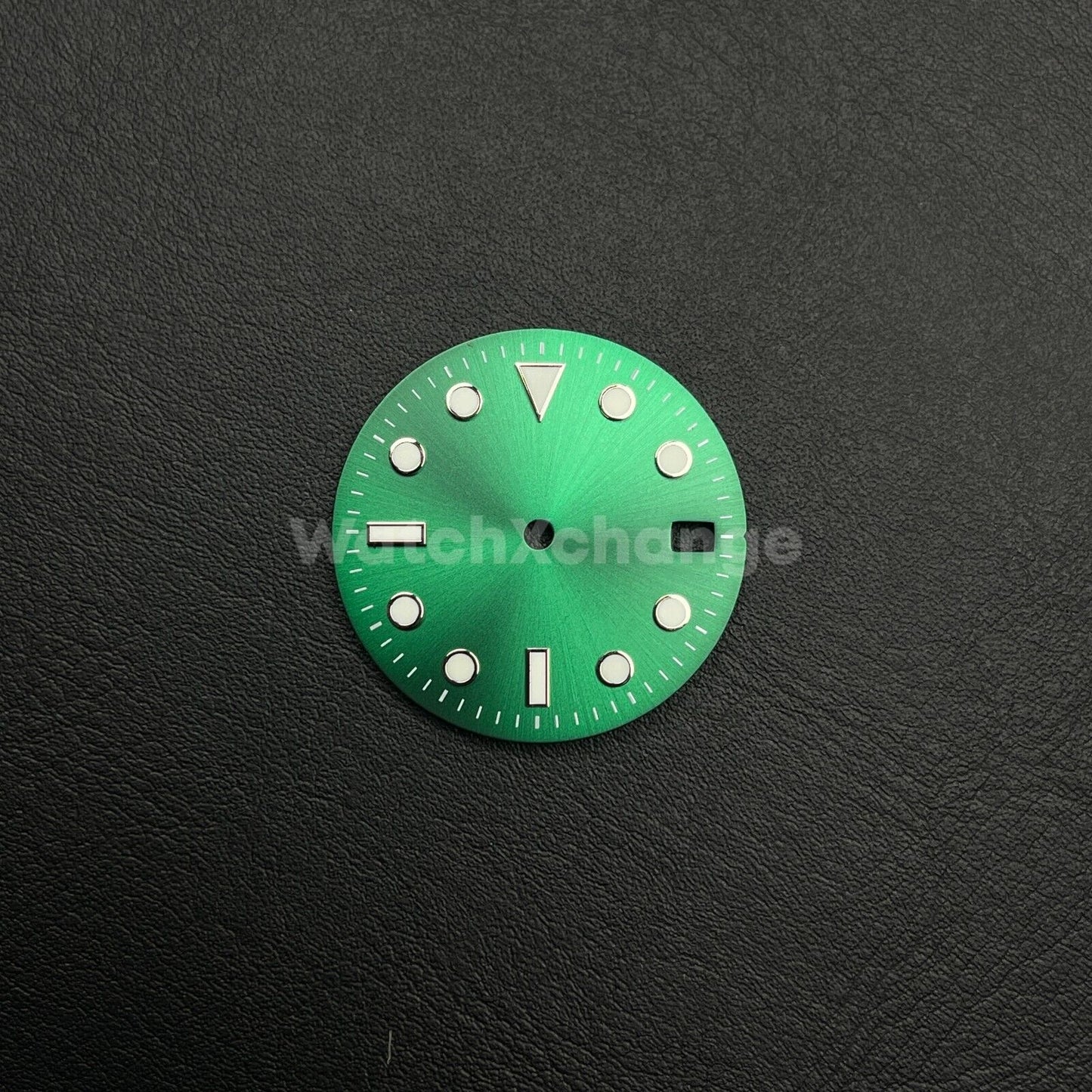 28.5mm Green Watch Dial for SEIKO NH35 NH36 Movement Luminous