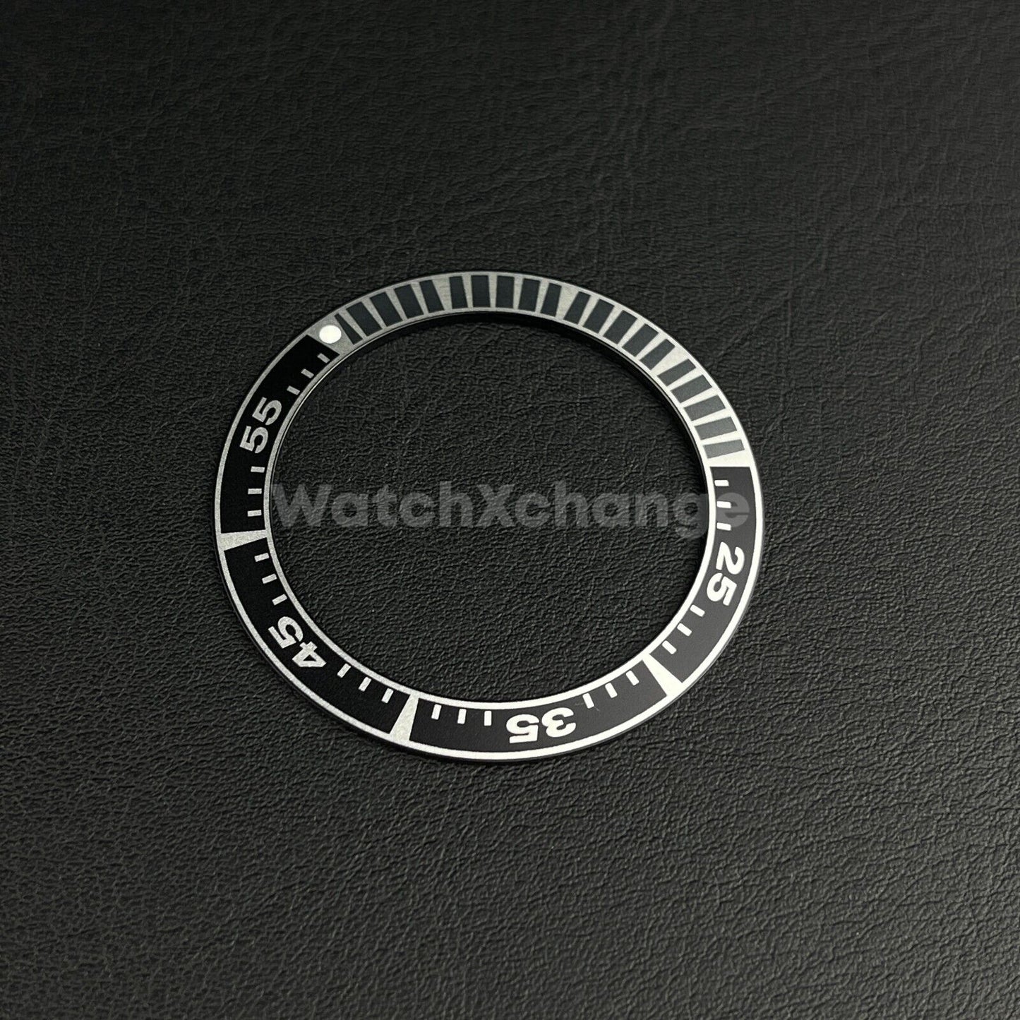 41mm Black & Grey Aluminium Bezel Insert Fits Seiko King Prospex Samurai SRPF