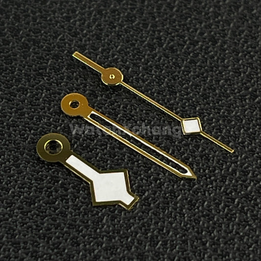 DEFECTIVE Gold Snowflake Watch Hands For SEIKO NH35 NH36 Movements