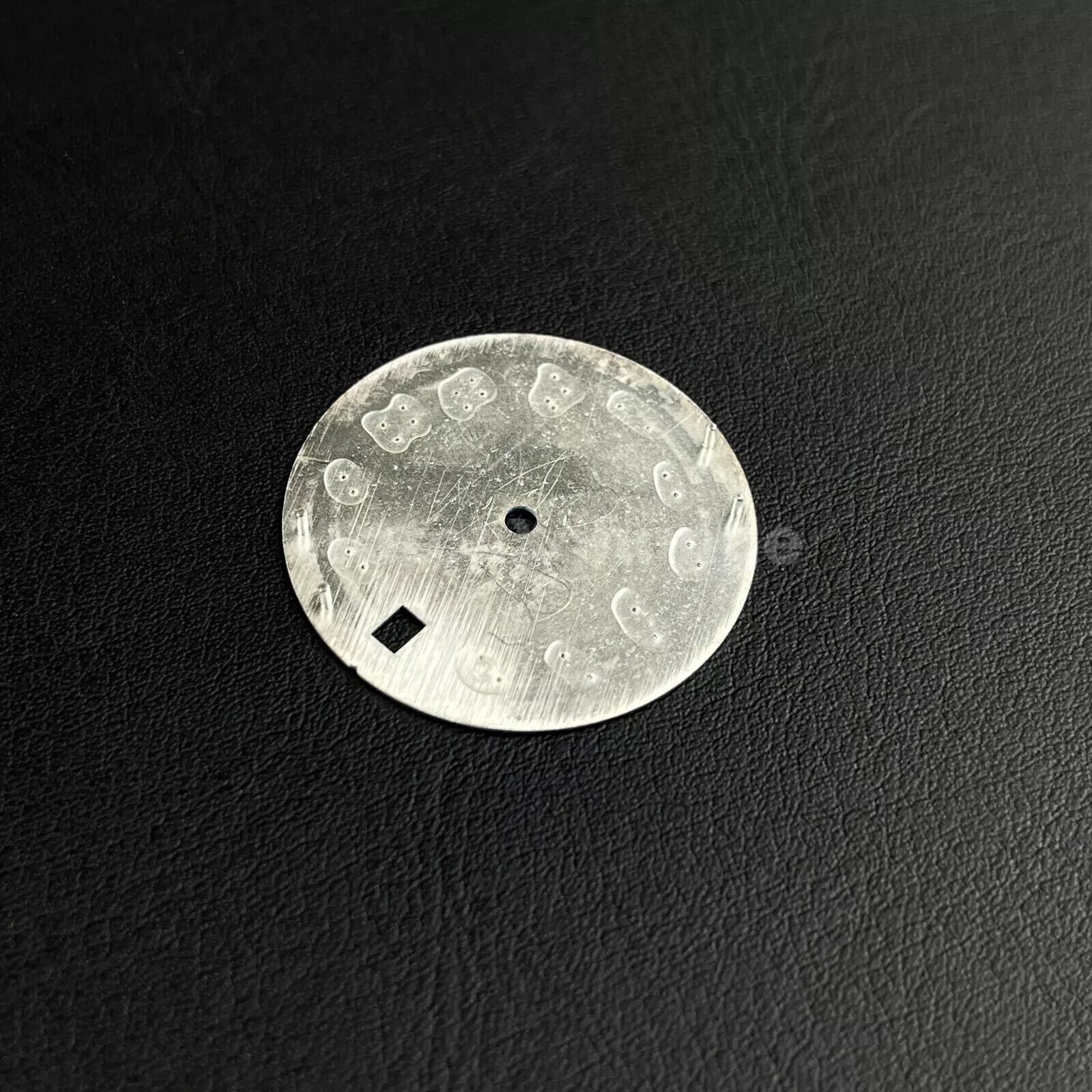 28.5mm Silver Diamond Watch Dial for SEIKO NH35 NH36 Movement