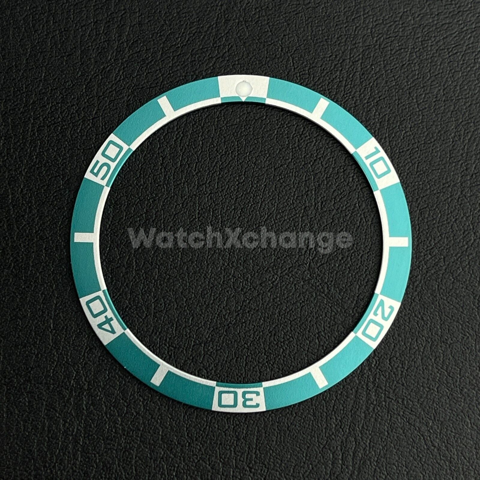 Turquoise 38mm Flat Aluminium Bezel Insert For Diver Watch Seiko Mod SKX SRPD