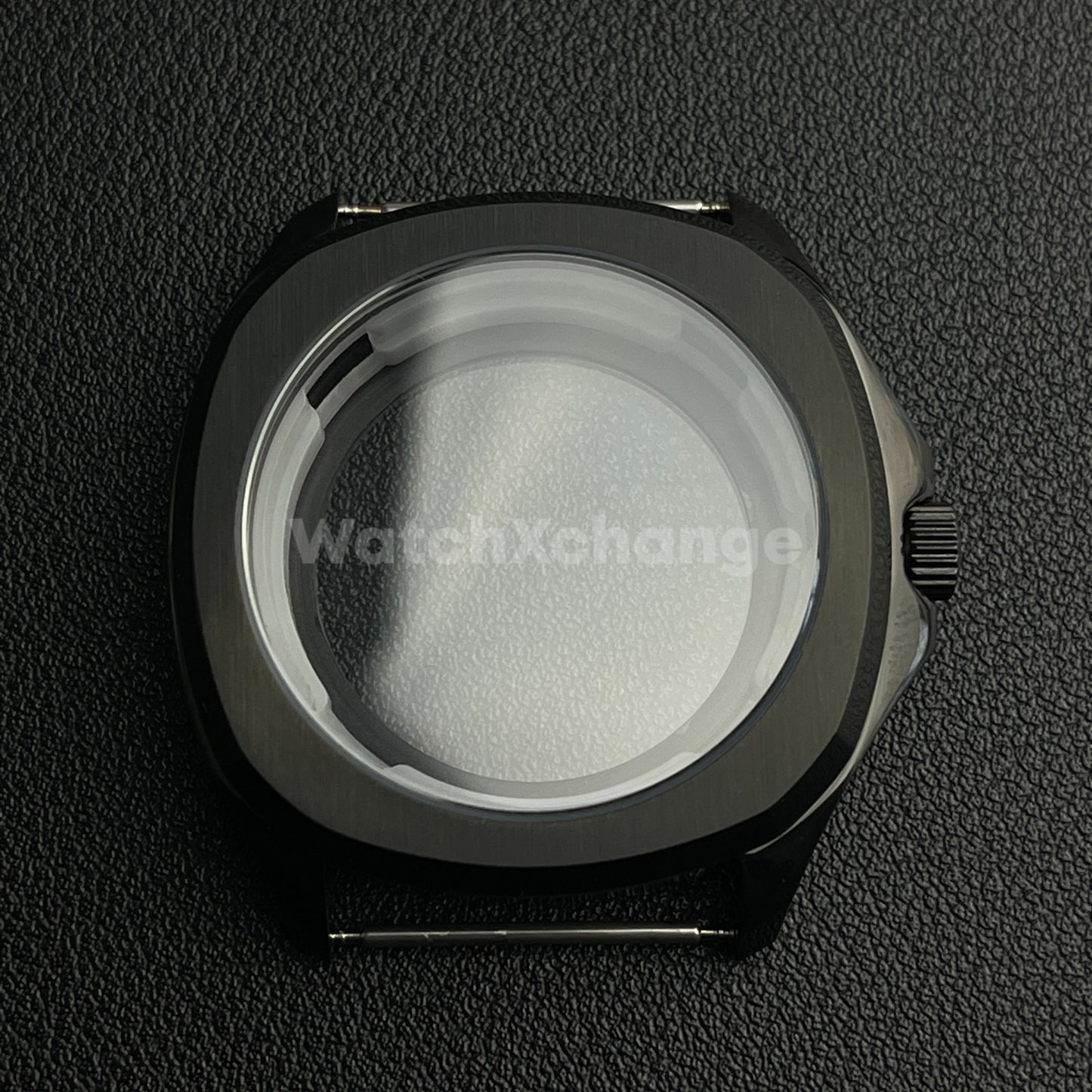 40mm Black Stainless Steel Watch Case For Japanese NH35 NH36 NH38