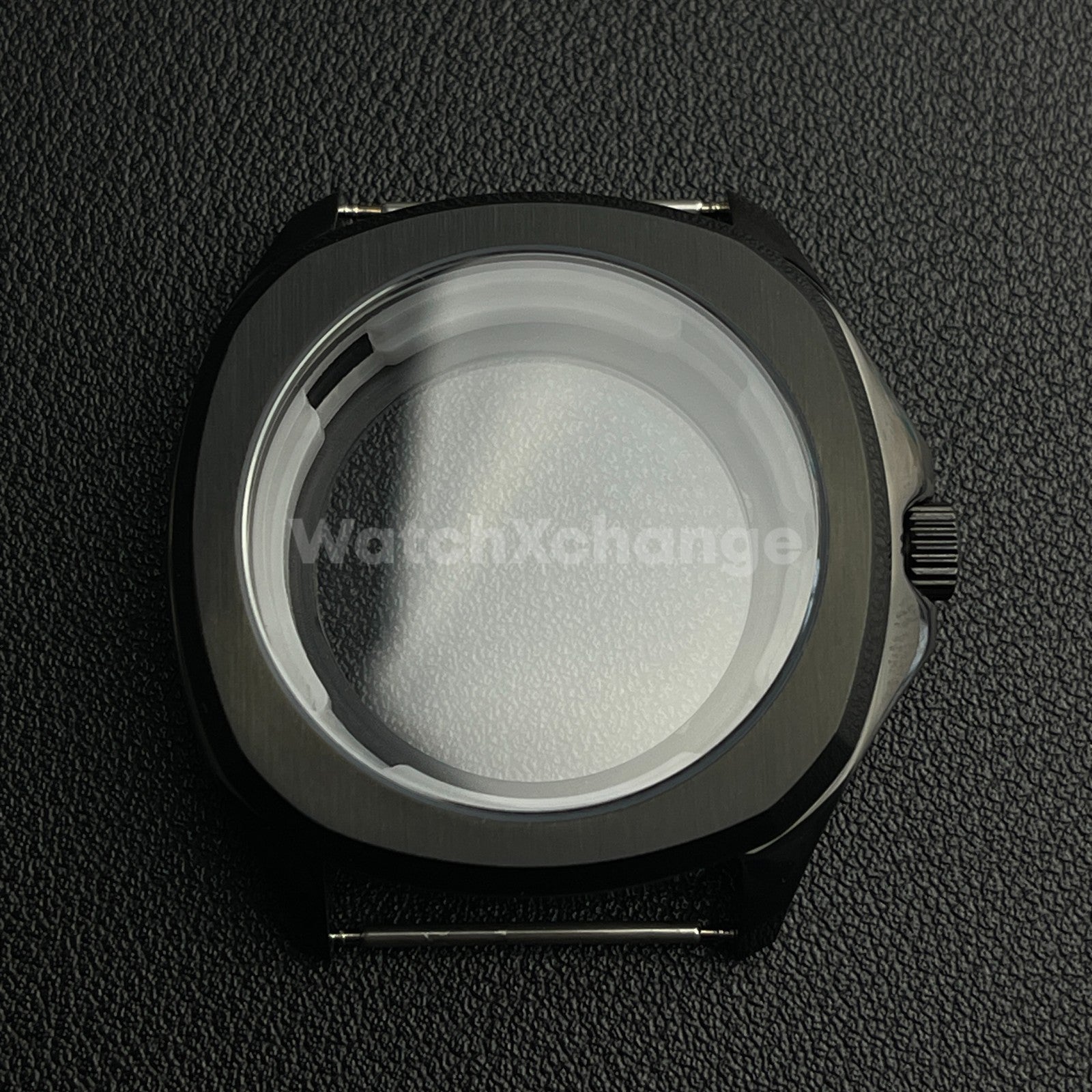 40mm Black Stainless Steel Watch Case For Japanese NH35 NH36 NH38