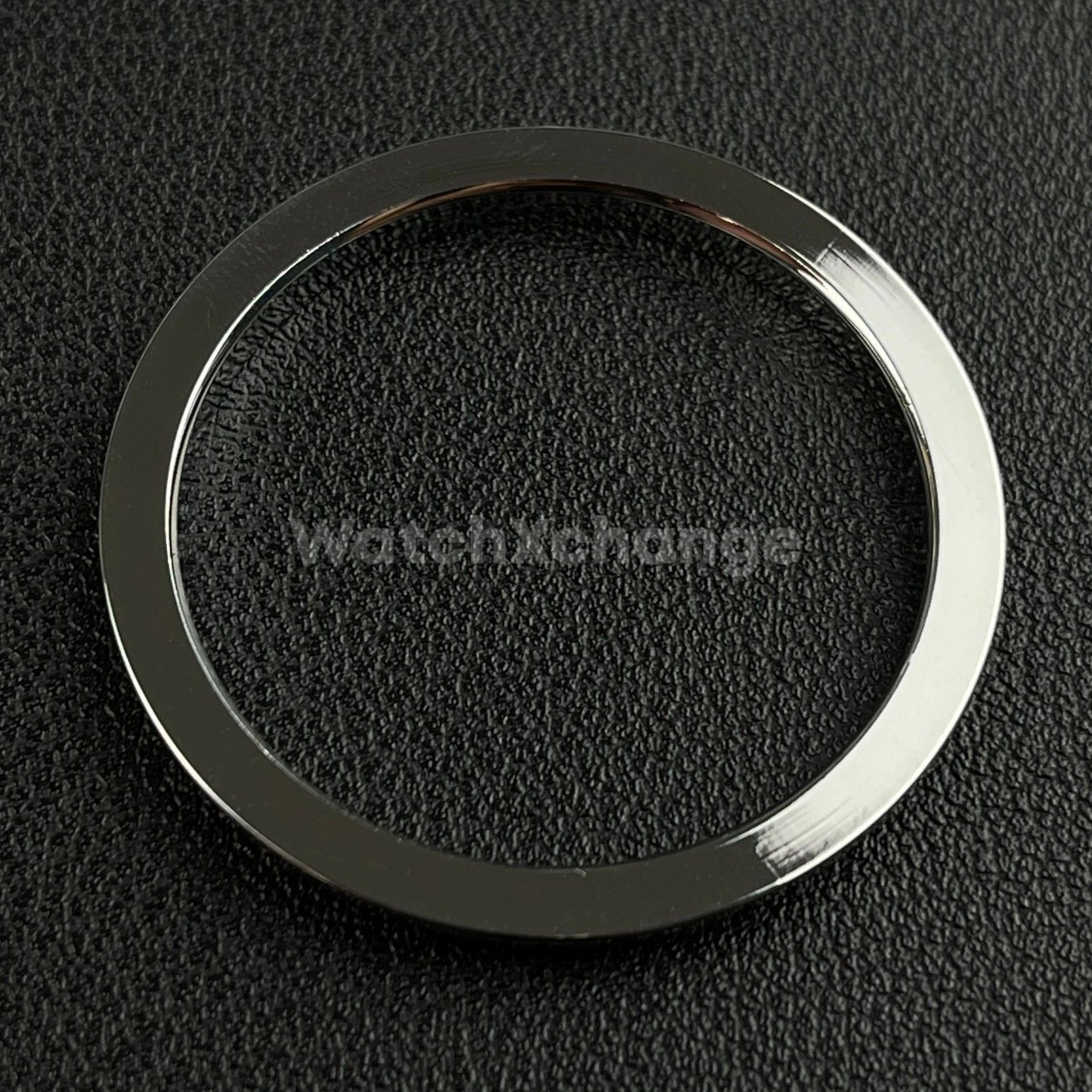 Silver Fluted Polished Stainless Steel Watch Bezel Insert Ring 36mm 39mm