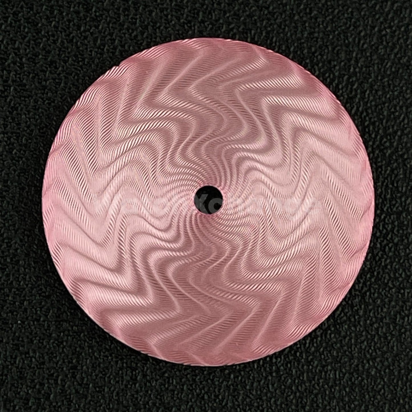 28.5mm Pink Water Ripple Texture Watch Dial Face for SEIKO NH35 Movements