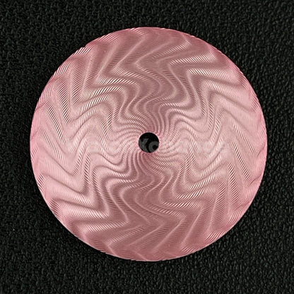 28.5mm Pink Water Ripple Texture Watch Dial Face for SEIKO NH35 Movements