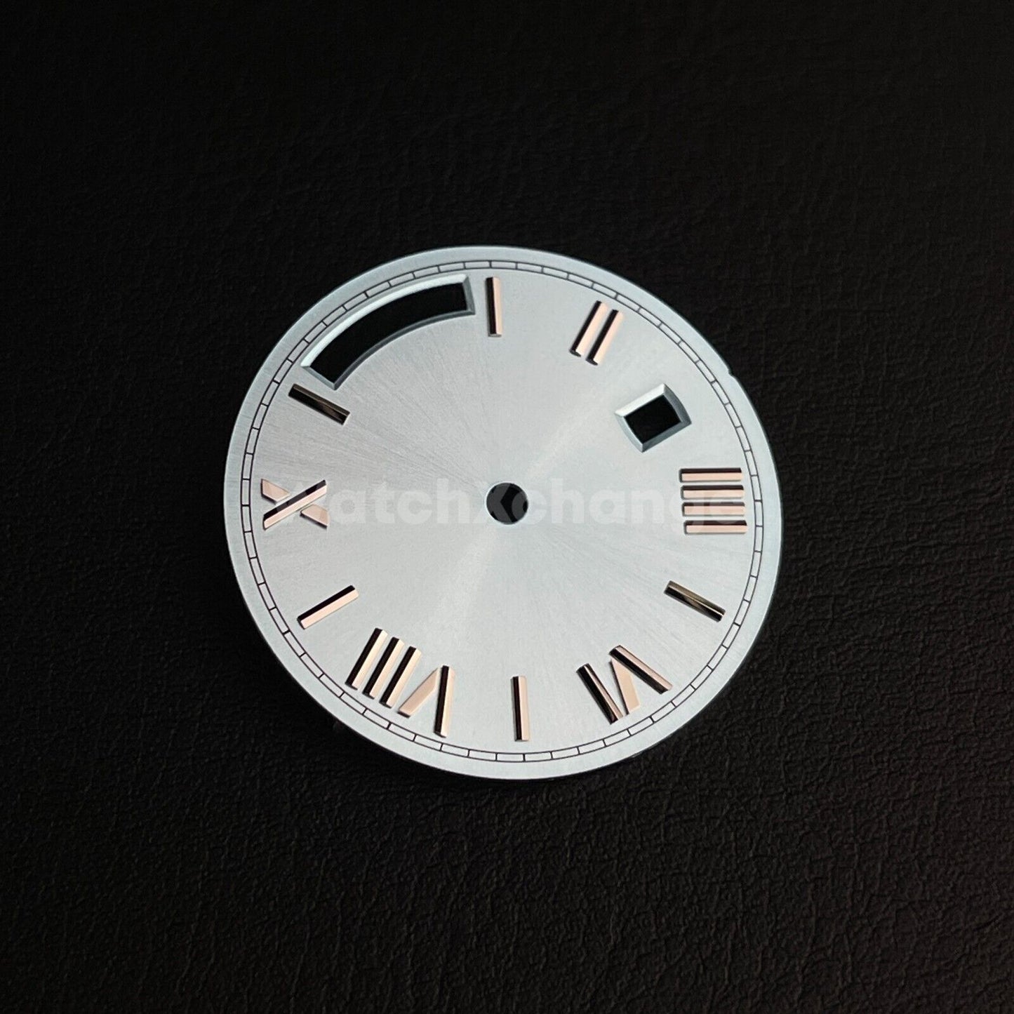 28.5mm Light Blue Watch Dial Replacement for Seagull ST16 Movement Roman Numeral